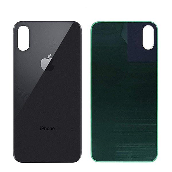 Καλυμμα Μπαταριας Για Apple iPhone XS Max Μαυρο Τζαμι