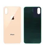Καλυμμα Μπαταριας Για Apple iPhone XS Χρυσο Τζαμι