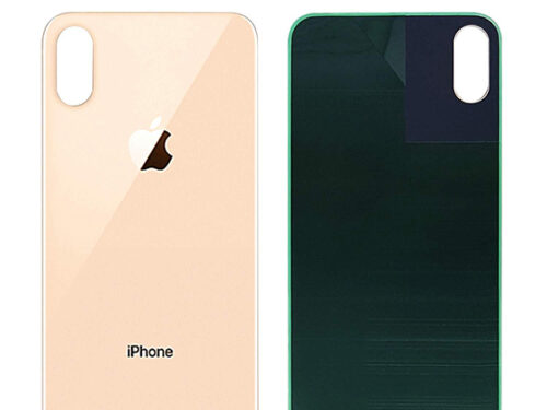 Καλυμμα Μπαταριας Για Apple iPhone XS Χρυσο Τζαμι