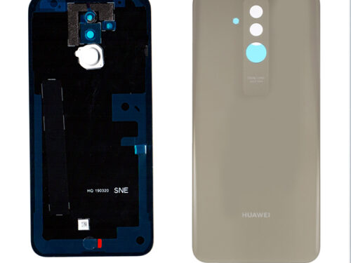 Καλυμμα Μπαταριας Για Huawei Mate 20 Lite Χρυσο Με Frame Καμερας Grade AAA